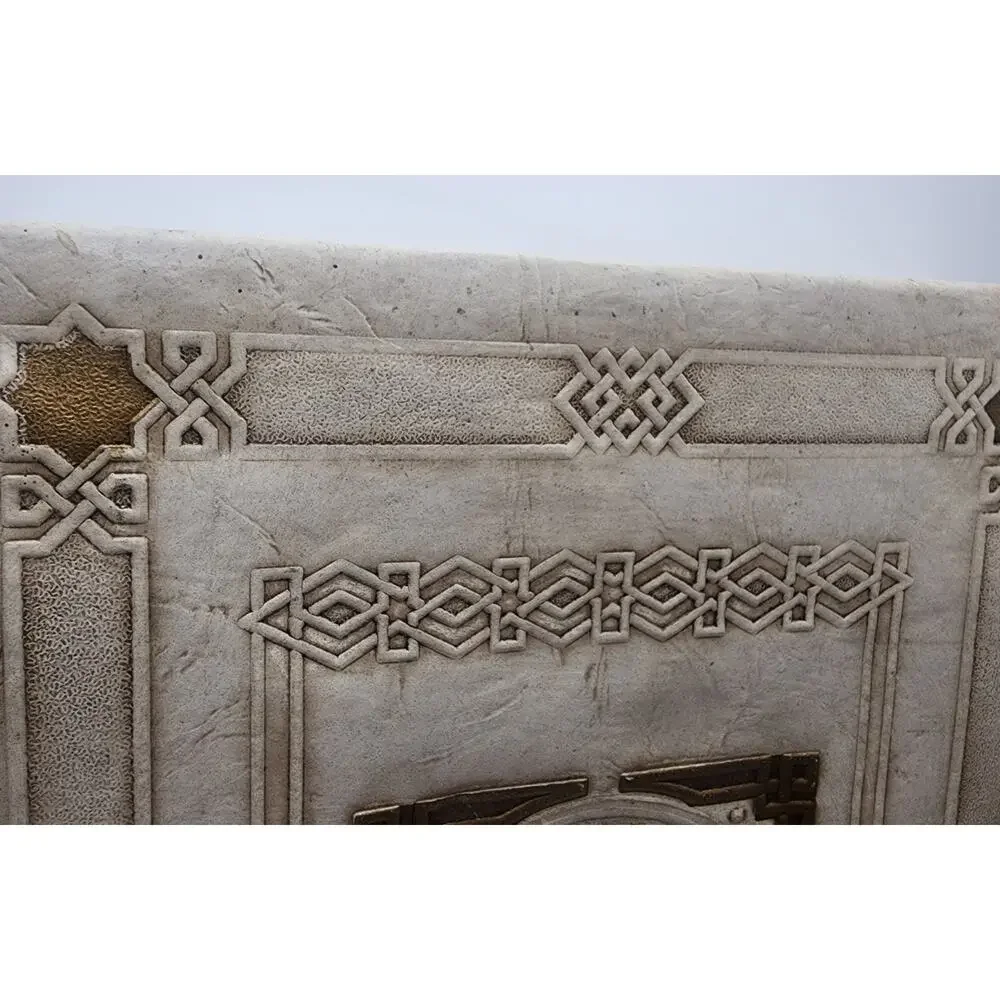 Vintage Faux Book Box Ornate Embossed Lid Photo Keepsake Decor Decorative Box